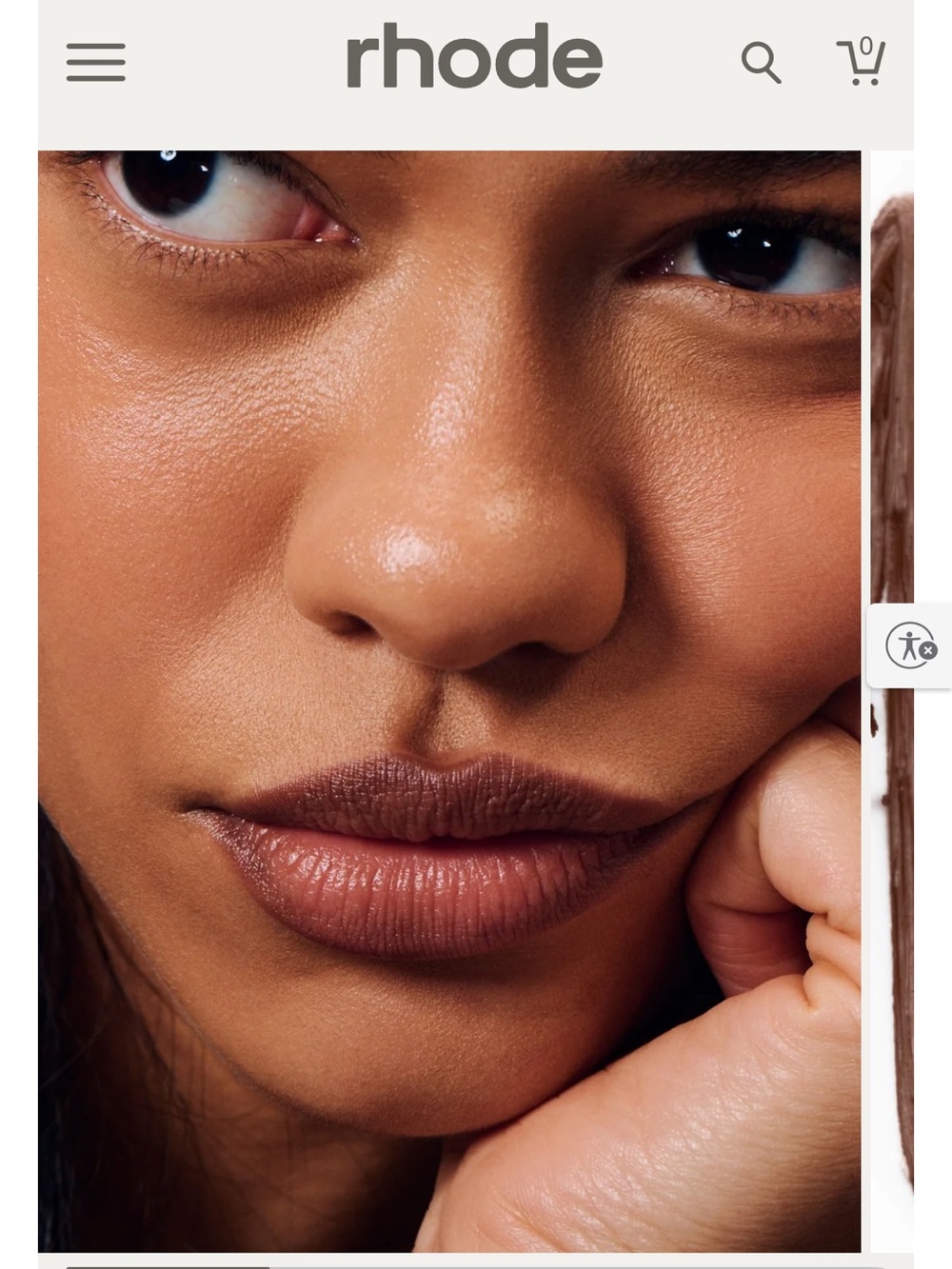 Rhode Peptide Lip Shape liner brown dark